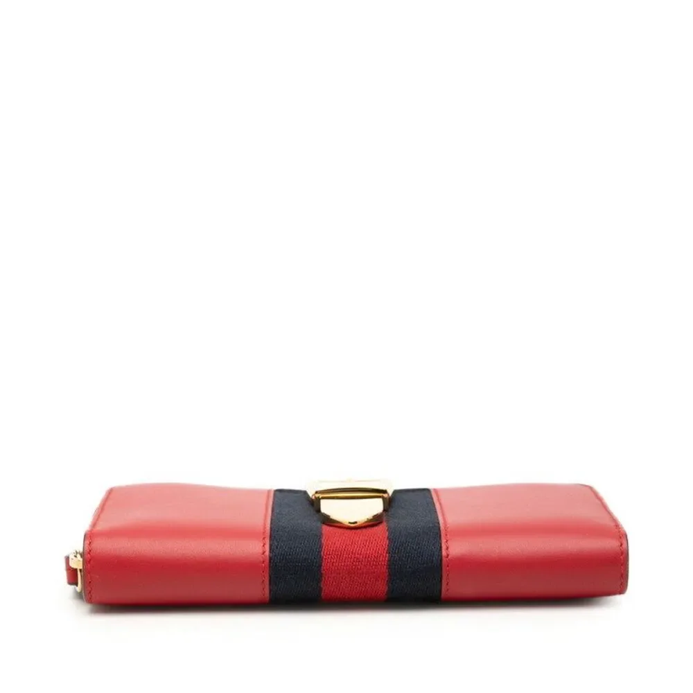 Gucci Sylvie Shelly Line Long Wallet